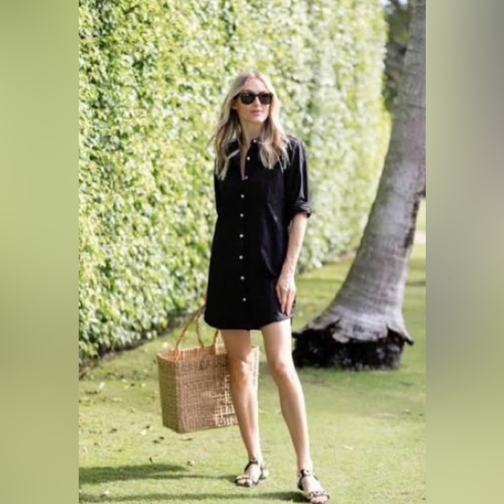 Julia Amory Swizzle Shirt Dress